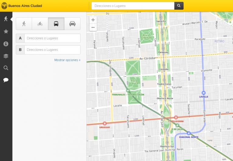 Mapa Interactivo De Buenos Aires