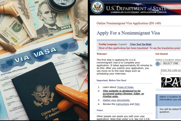 VISA para viajar a los EEUU