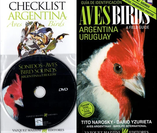 Guía Identificación de aves de Argentina y Uruguay con Cd-Rom