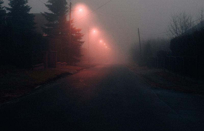 Conducir de noche en Chile, riesgo de niebla