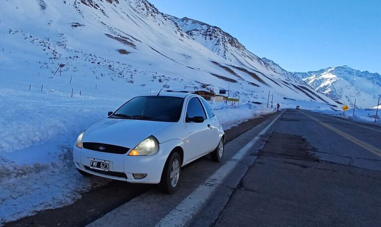 Cruce a Chile por Mendoza en invierno