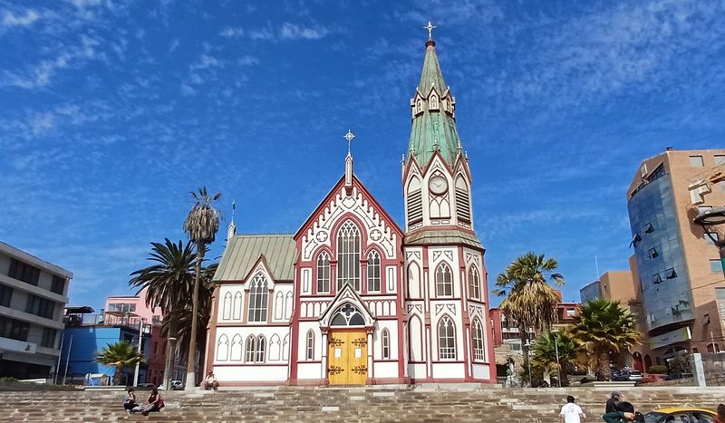 Iglesia de Gustave Eifell en Chile, Arica